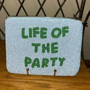 Kate Spade Beaded “Life of the Party Clutch” NWT